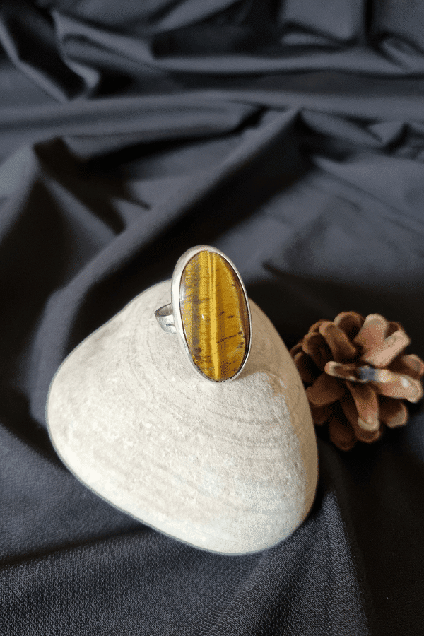 bague oeil de tigre