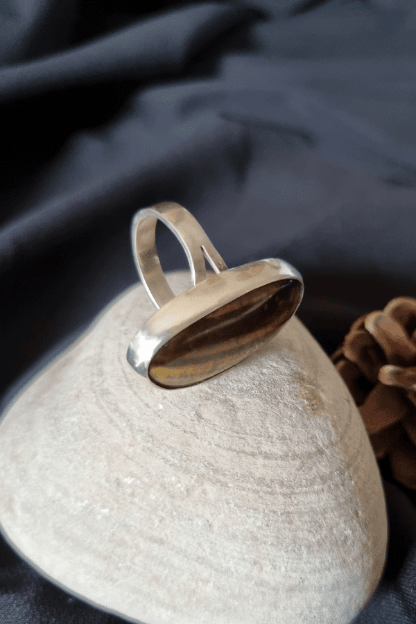 bague oeil de tigre