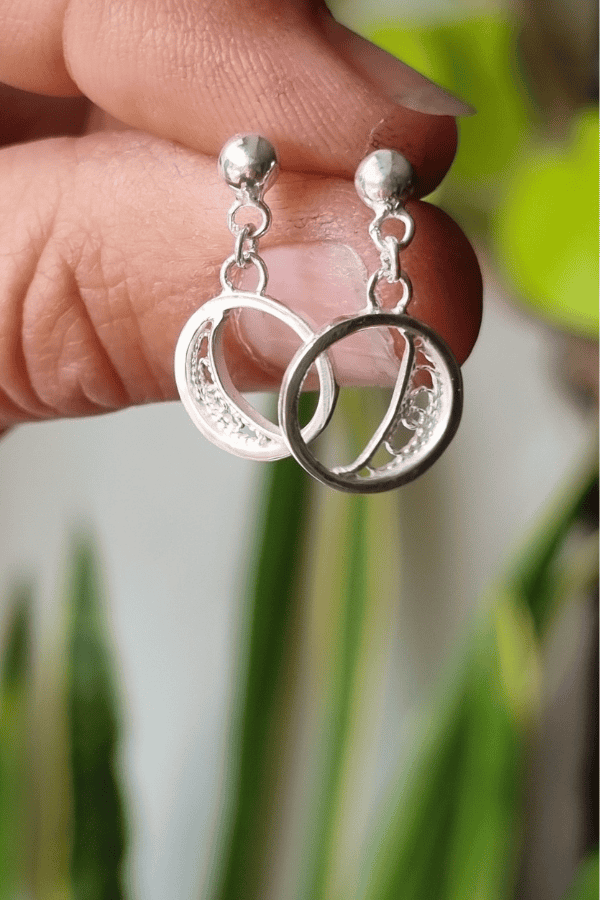 Boucles croissant de lune