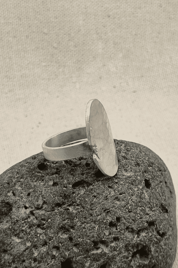 Bague fragment de lune
